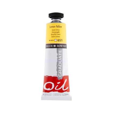 Imagem de Tinta Óleo Graduate 38ml Amarelo Limão 651 Daler Rowney - DALER & ROWN
