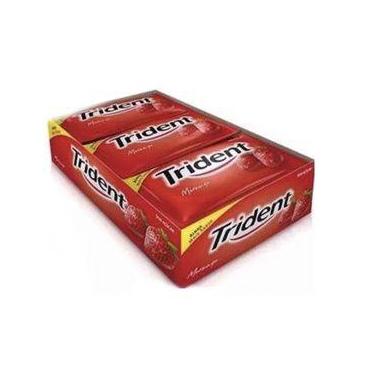 Imagem de Chiclete Trident Caixa C/21unid - MONDELEZ, MORANGO