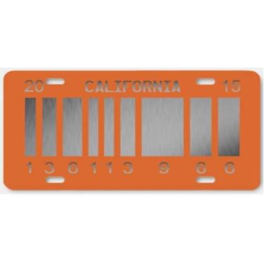 Imagem de OPO 10 - Réplica da placa do carro Delorean Time Machine do filme De Volta para o Futuro 2 (59)