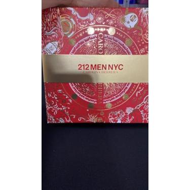 Imagem de Kit Perfume Masculino Carolina Herrera 212 Nyc Edt 100ml + Pós Barba 100ml - 100% Original