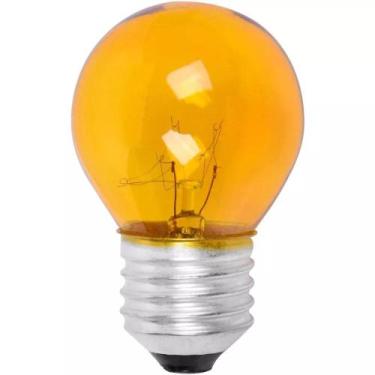 Imagem de Lâmpada Amarela P/ Geladeira Fogão E27 7w 130V BG35 - Nards