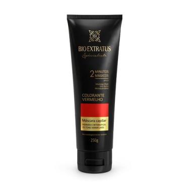 Imagem de Máscara Colorante Vermelha 250g Bio Extratus Oficial