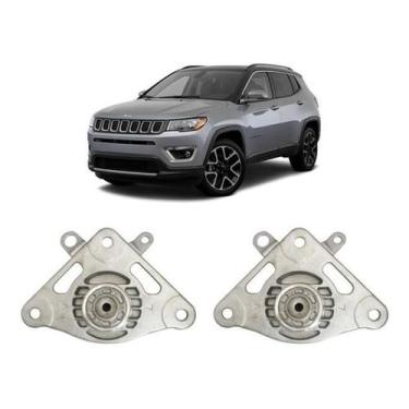 Imagem de Par Batente Amortecedor Traseiro Jeep Compass 2018 2019 2020 - Qualyki