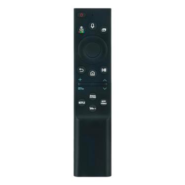 Imagem de Controle remoto de voz de substituição BN59-01385A compatível com Samsung TV QN55LS03BDFXZA QN65Q80BDFXZA QN75QN800BFXZA