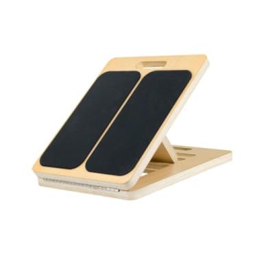 Imagem de Colaxi Placa inclinada para maca de panturrilha, placa inclinada dobrável e ajustável, cunha de agachamento para panturrilha, fitness, casa, academia, treino