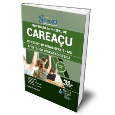 Imagem de Apostila Prefeitura de Careaçu - MG - Professor Educação Básica - Edit