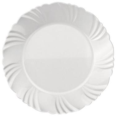 Imagem de Prato Raso Pétala Opaline Nadir Branco 1 Unidade