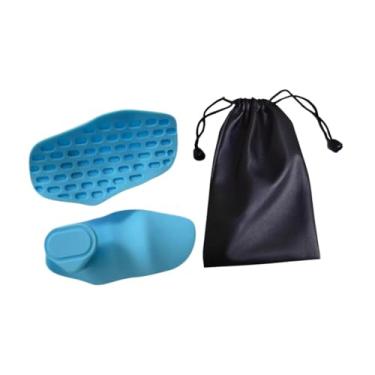 Imagem de menolana Almofadas para Levantamento de Peso, Protetor de Mão, Fortalecedor de Mão, Luvas de Ginástica, Alças de Treino para Barra, Musculação, Mulheres, Homen, com saco de cordão