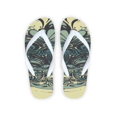 Imagem de Estilo Único para Seus Pés – Chinelos com Arte que Encanta