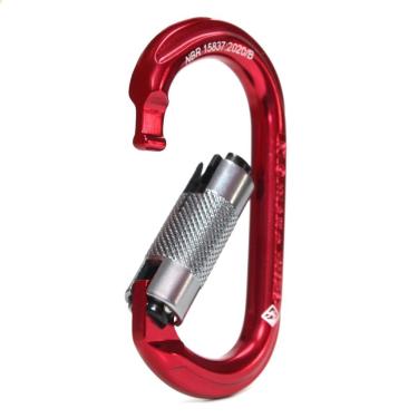 Imagem de Mosquetão Usclimb Alumínio Oval Keylock Trava Automática 22kn Ce Uiaa