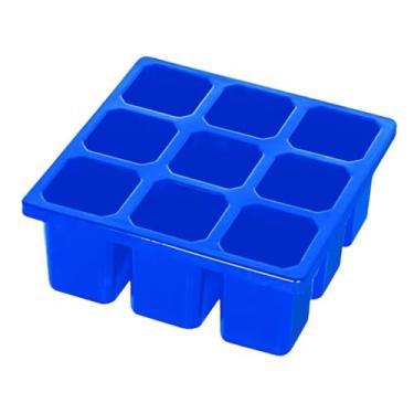 Imagem de FJMQHU Toalha Organizadora para Lavagem de Carro, Acessórios para Carro, Caixa de Armazenamento para Toalhas de Secagem de Carro para a Caixa de Organização, azul