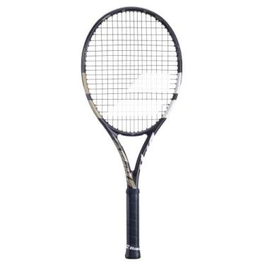 Imagem de Raquete De Tênis Babolat Pure Drive Wimbledon 2025 100 - 300g, Cinza