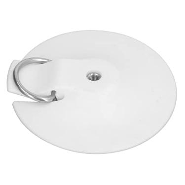 Imagem de Base de montagem na câmera de prancha de surf com anel D PVC PVC estável Surfboard Camera Base Stand Suporte fixo para esportes ao ar livre (Branco)