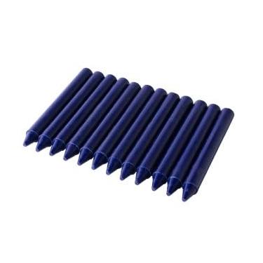 Imagem de Giz de Cera Giz sol com estaca na cor azul com 12 unidades