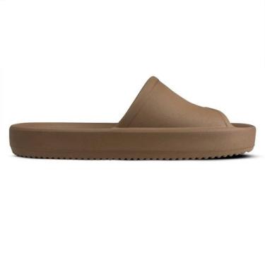 Imagem de Chinelo Masculino Boaonda Slide Ultra Leveza e Conforto, Bege, 40