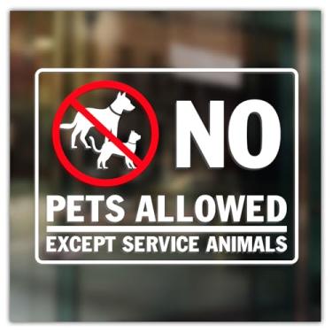 Imagem de (2 peças) Decalque adesivo para negócios, escritório, loja, restaurante, hotel, porta, janela, janela, aviso de segurança, impermeável, durável, uso interno e externo, 20 x 15 cm