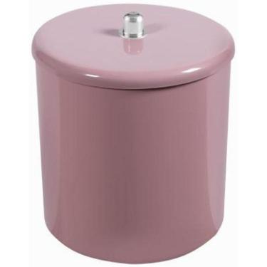 Imagem de Lixeira Cesto Multiuso Astra Com Tampa 6 Litros Rosé