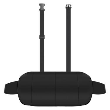 Imagem de Almofada de suporte lombar para cadeira de escritório, almofada de espuma viscoelástica, design ergonômico, suporte lombar ajustável em altura para cadeira de escritório, carro, jogos, poltrona