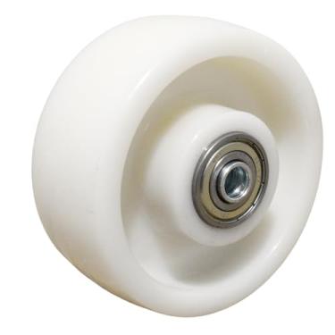 Imagem de Roda de Nylon 5 Polegadas com Duplo Rolamento Blindado 6203 ZZ – Capacidade para 500 kg e Alta Resistência Industrial