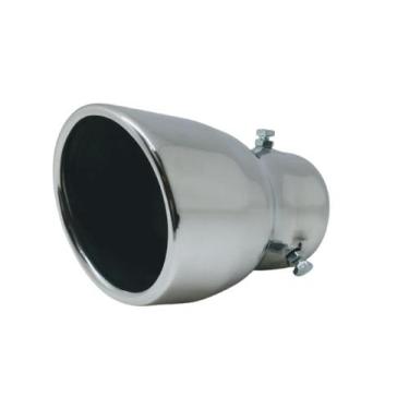 Imagem de Ponteira Escapamento 4 Polegadas Redonda Chanfrada Alumínio - WP SPEED
