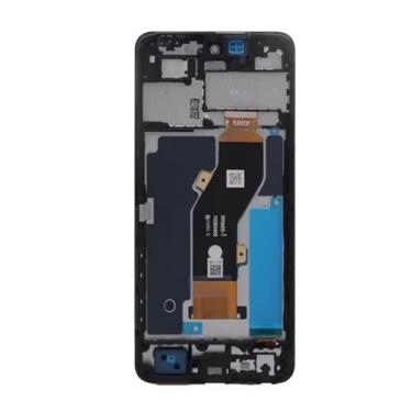 Imagem de Substituição para Infinix Smart 8 para Smart8 X6525 Display LCD Touch Screen Digitalizador Montagem (com Moldura)