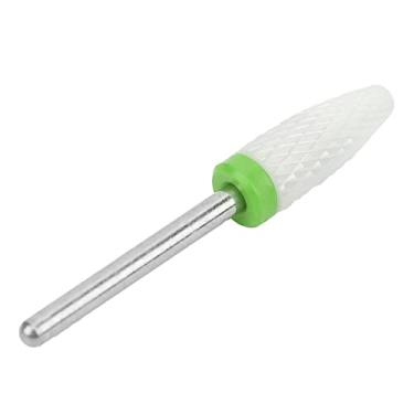 Imagem de Irfora Broca de Unha Portátil Leve, Acessórios de Máquina de Moagem Elétrica Em Forma de Cabeça de Milho de Cerâmica de, Peças de Moedor Elétrico, Moagem Extra (Caixa verde de grão áspero C)