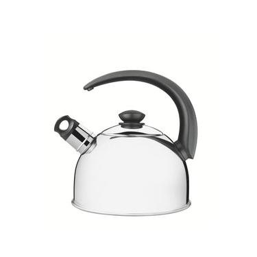 Imagem de Chaleira Tramontina com Apito 2,1 Litros em Aço Inox Cabo Preto