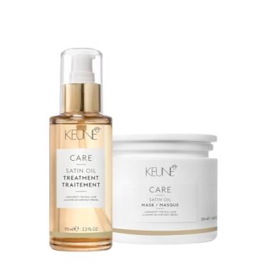 Imagem de Kit Keune Care Satin Oil Máscara e Satin Oil (2 produtos)