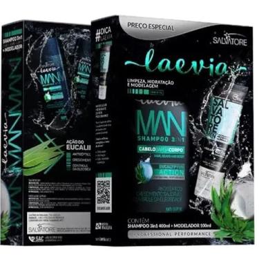 Imagem de KIT SHAMPOO EUCALYPTUS ACTION 3 IN 1 400ML + SHAMPOO EUCALYPTUS 200ML - LAEVIA