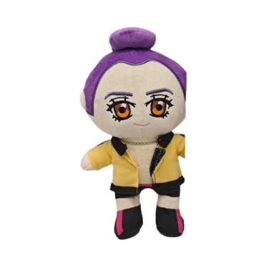 Imagem de Brinquedos De Pelúcia Kpop Demon Hunters Rumi Zoey Mira, Bonecos De Pe