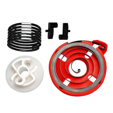 Imagem de Recoil Pull Start Easy Parts, kit de reparo de mola de retrocesso de partida compatível com soprador de folhas portátil STIHL BG56C BG86C SH86C SH56C (substitui