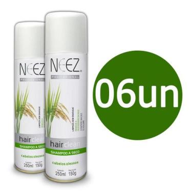 Imagem de Shampoo Seco Neez Cabelos Oleosos 250ml 06 Unidades