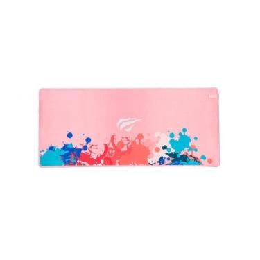 Imagem de Mousepad Havit, 700x300mm, Antiderrapante, Rosa - MP847