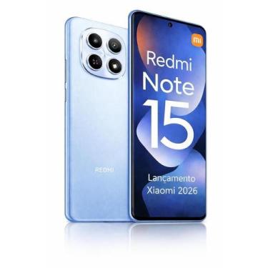 Imagem de Smartphone Celular Xiaomi Redmi Note 15 4G 256GB 8GB mais 8GB Lançamen