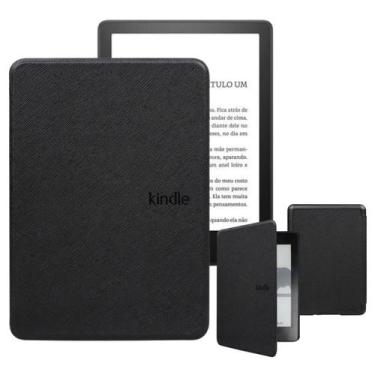 Imagem de Capa couro para Kindle 12ª Gen 2022 C2V2L2 - 2024 RS23CV Cor:Preto - G