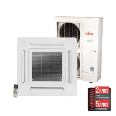 Imagem de Ar Condicionado Split Cassete Inverter Fujitsu 42.000 BTU/h Quente e F