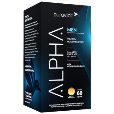 Imagem de Multivitaminico Alpha Homem 60 Caps Soft Gel - PuraVida