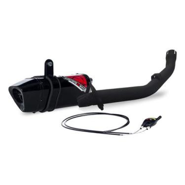 Imagem de Escape Ponteira Coyote TRS 2 Way Mais JUNIOR 20cm em Alumínio Bros NXR