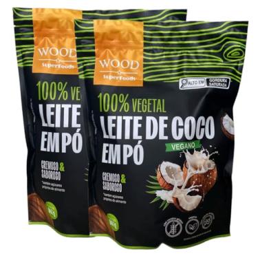 Imagem de Kit 2 Leite de Coco em Pó 100% Vegetal Vegano Sem Lactose 907g