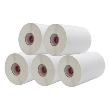 Imagem de Kit 1250 Etiqueta 10x15cm Sem Ribbon P/ Zebra Elgin - Porceone