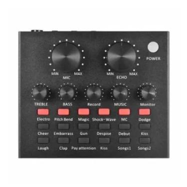 Imagem de Placa De Interface De Áudio Mxt Multifuncional Com Efeitos Para Live Streaming Mx-v8