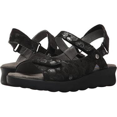 Imagem de Wolky Poliuretano Pichu Preto Circles 43 (EUA Feminino 11,5-12) B (M)