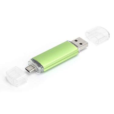 Imagem de ASHATA Micro USB Flash Drive, 2 Plug USB Memory Flash Drive, USB Photo Stick Pen Drive para celular, PC, laptop, tablet (16 GB)