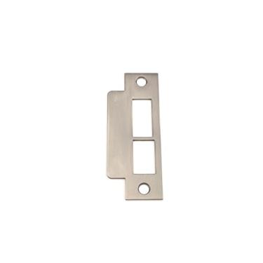 Imagem de Baldwin 6040 Straight Lip Strike Plate, Lifetime Satin Nickel