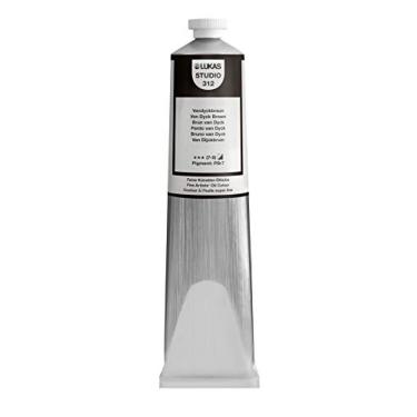 Imagem de LUKAS Studio Professional Tinta a óleo Color Paint High Pigment Professional Artist Paint - Tubo de 200 ml - Marrom Van Dyke