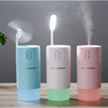 Imagem de Umidificador De Ar Portátil Snowflake - Difusor de Aroma