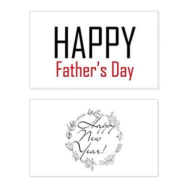 Imagem de Celebre o Dia dos Pais Bênção Festival Ano Novo Cartão de Felicitações Bless Mensagem Presente