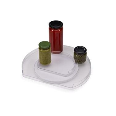 Imagem de Joseph Joseph Organizador giratório FridgeStore, tamanho único, transparente/azul