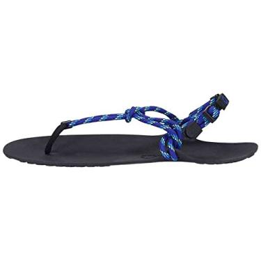 Imagem de Xero Shoes Sandália masculina Genesis – Leve, minimalista, ideal para viagens, Azul sodalita, 8