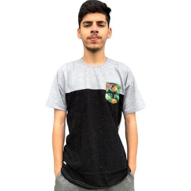 Imagem de CAMISETA MASCULINA PREMIUM COM BOLSO OVERCORE GANGSTER-Feminino